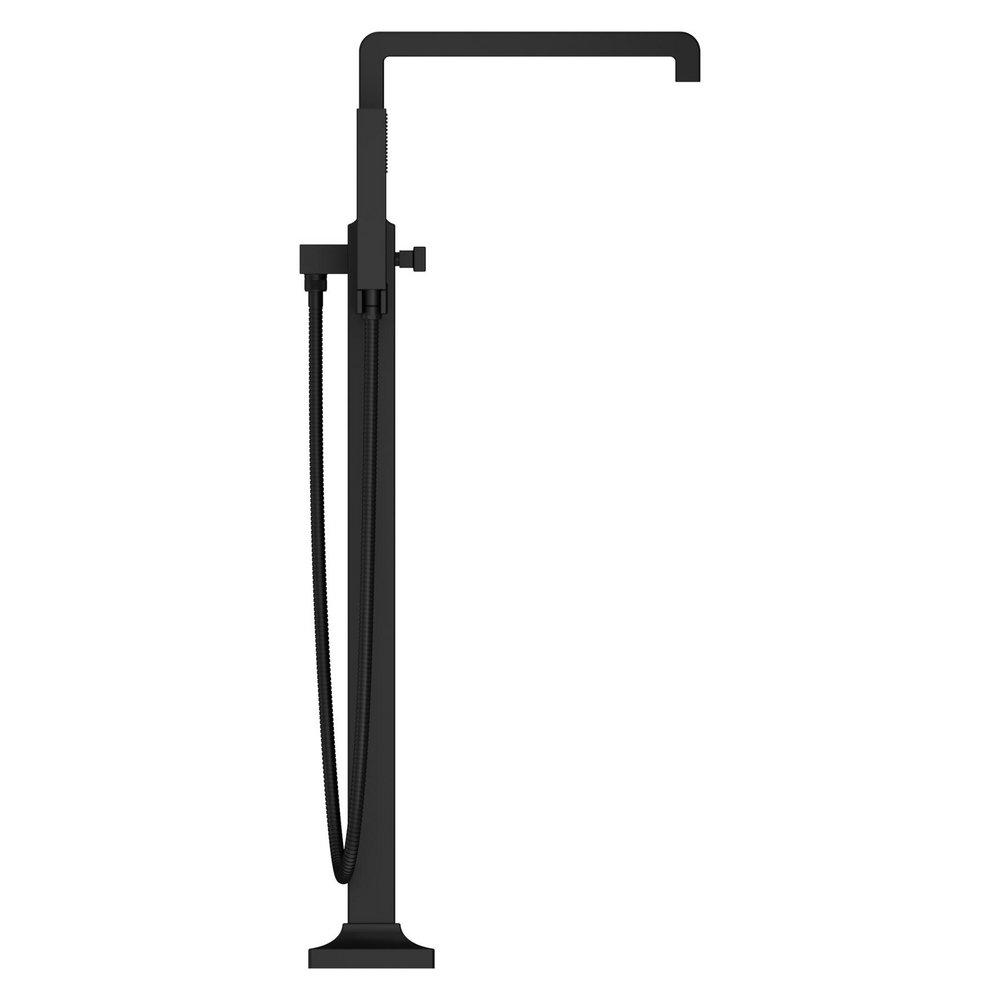 PFISTER Pfister LG6-1VRVB Verve Less Handles Floor Mount Filler in Matte Black Trim Only