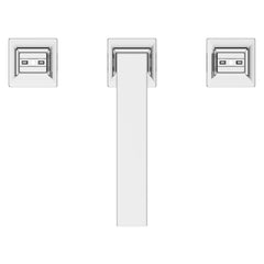 PFISTER Pfister LG49-VRV2C Verve Two Handle Widespread Bathroom Sink Faucet in Polished Chrome