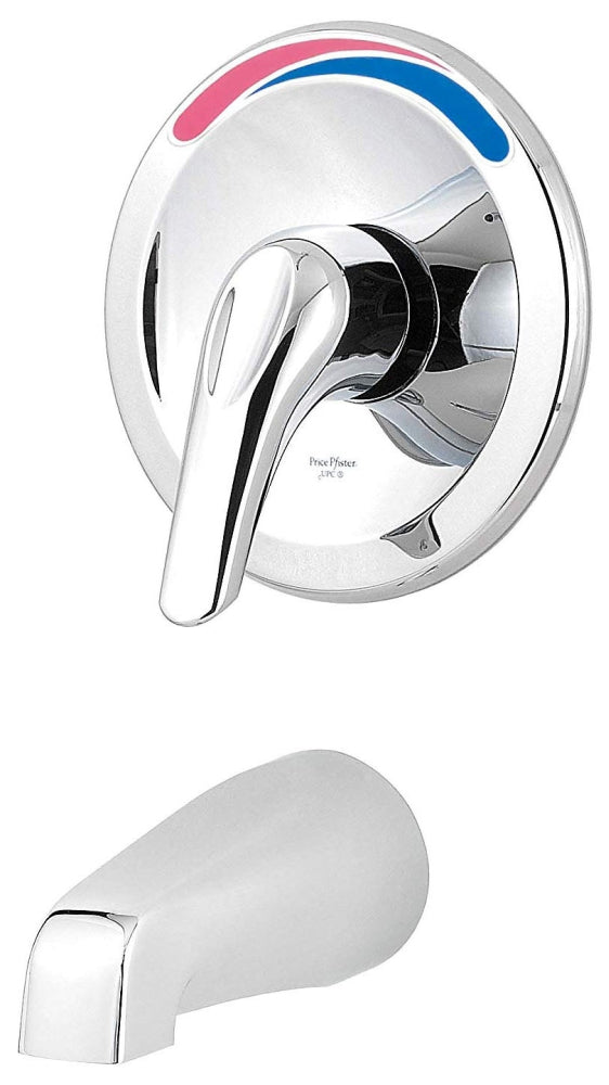PFISTER Pfister R89-0100 Pfirst Series Single Handle Tub Trim in Polished Chrome