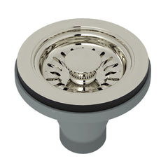 ROHL Rohl 738PN Luxury Basket Strainer in Polished Nickel (Less Pop-Up)