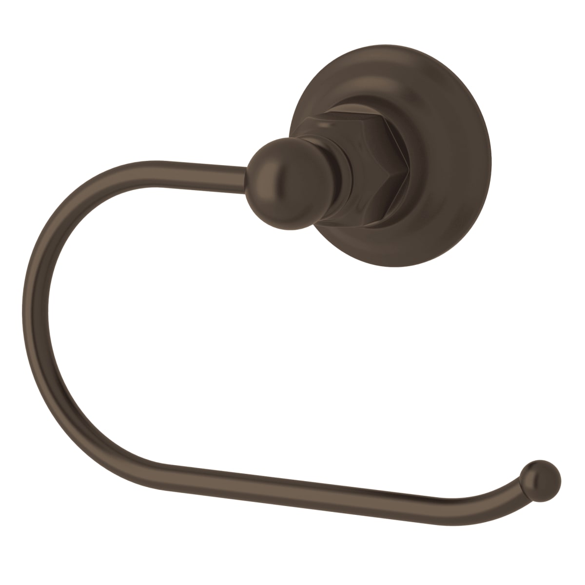 ROHL Rohl ROT8TCB Caswell Wall Mount Toilet Tissue Holder in Tuscan Brass