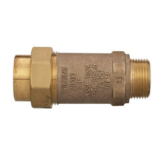 ZURN Zurn 1UFMX1MM-700XL 700XL 1 in. Cast Bronze Union Female Meter x Male Meter Threaded 175 psi Backflow Preventer