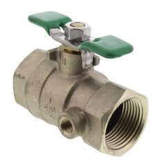 ZURN Zurn 1-850TXL 850XL 1 in. Bronze Full Port FNPT 400# Ball Valve W850TXLG