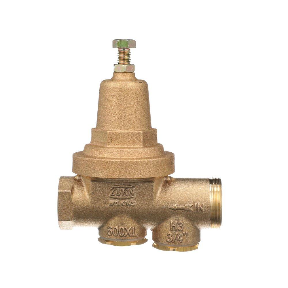 ZURN Zurn 34-600XLHR 600XL 3/4 in. 300 psi Cast Bronze Union FNPT x FNPT High Range Pressure Reducing Valve