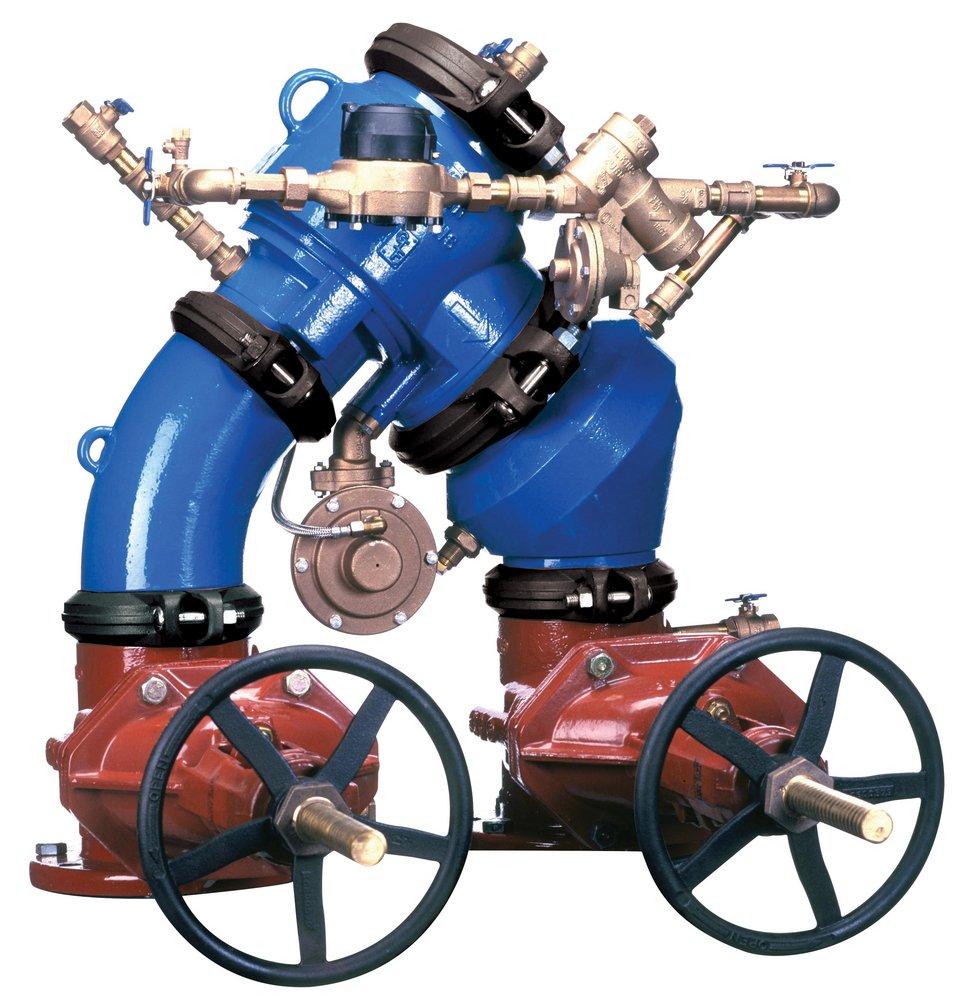 ZURN Zurn 6-475DA Model 475DA 6 in. Epoxy Coated Ductile Iron Flanged 175 psi Backflow Preventer
