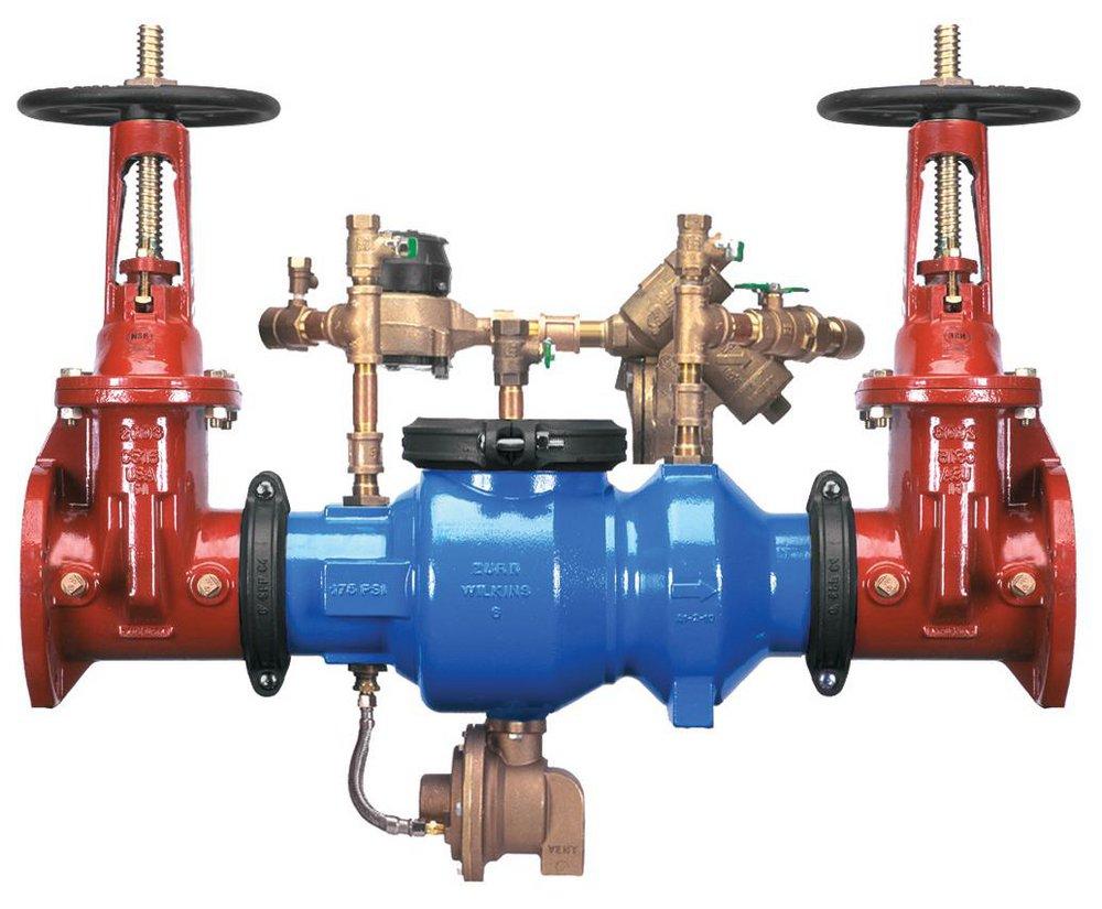 ZURN Zurn 6-375ADA 375ADA 6 in. Epoxy Coated Ductile Iron Flanged 175 psi Backflow Preventer