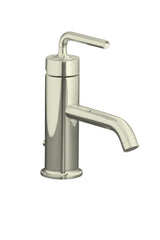 KOHLER Kohler 14402-4A-SN Purist Single Handle Monoblock Bathroom Sink Faucet in Vibrant Polished Nickel