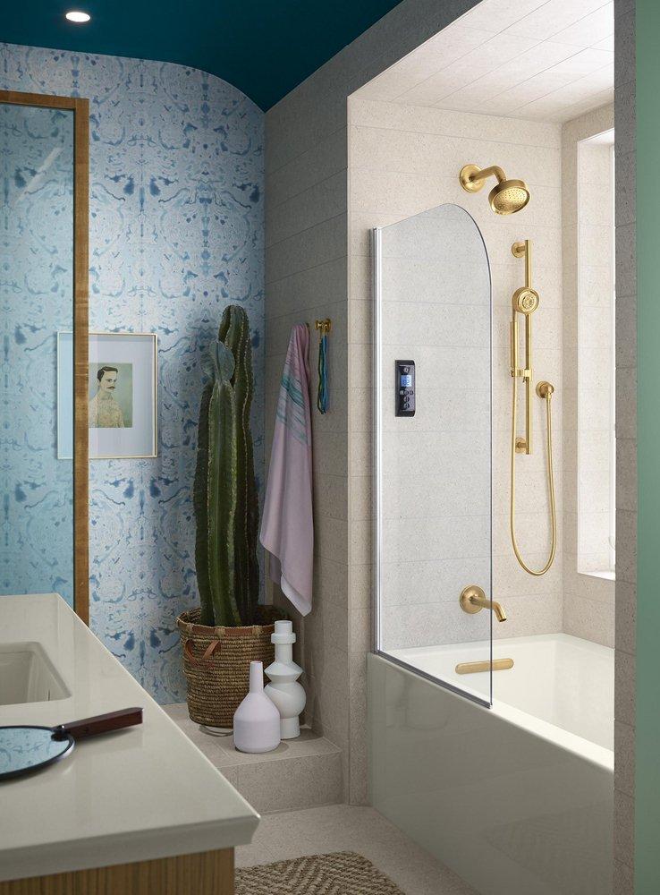 KOHLER Kohler 20201-LA-0 Underscore 60 in. x 30 in. Soaker Alcove Bathtub with Left Drain
