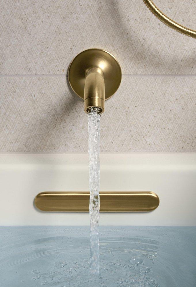 KOHLER Kohler 20201-LA-0 Underscore 60 in. x 30 in. Soaker Alcove Bathtub with Left Drain
