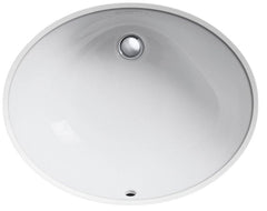 KOHLER Kohler 2211-0 Caxton® 21-1/4 x 17-1/4 in. Oval Undermount Bathroom Sink in White