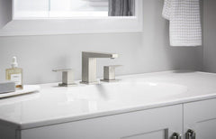 KOHLER KOHLER 23255-4-BN Honesty Two Handle Widespread Bathroom Sink Faucet