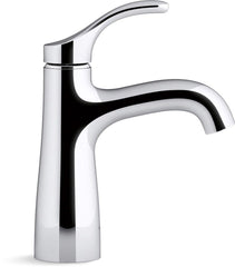KOHLER Kohler 27389-4-CP Simplice Single Handle Monoblock Bathroom Sink Faucet in Polished Chrome