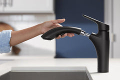 KOHLER KOHLER 30468-VS Rival Single Handle Pull Out Kitchen Faucet in Vibrant Stainless