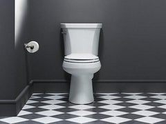 KOHLER Kohler 3999-0 Highline 1.28 GPF Elongated Two Piece Toilet in White