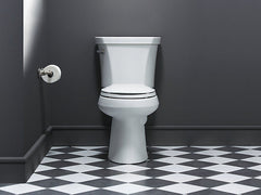 KOHLER Kohler 3999-0 Highline 1.28 GPF Elongated Two Piece Toilet in White
