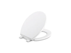 KOHLER KOHLER 4775-0 Brevia Quick-Release Round Closed Front Toilet Seat in White