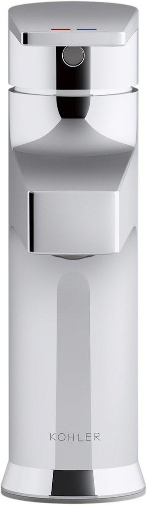 KOHLER Kohler 46028-4-CP Taut Single Handle Monoblock Bathroom Sink Faucet in Polished Chrome