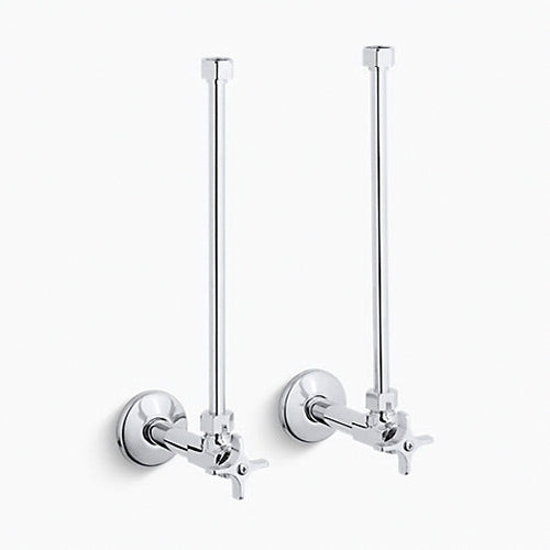 KOHLER Kohler 7606-P-CP Sink 1/2 x 12 in. Supply Kit in Polished Chrome