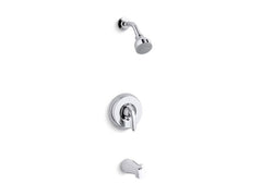 KOHLER KOHLER TS15601-4-CP Coralais One Handle Single Function Bathtub & Shower Faucet in Polished Chrome (Trim Only)