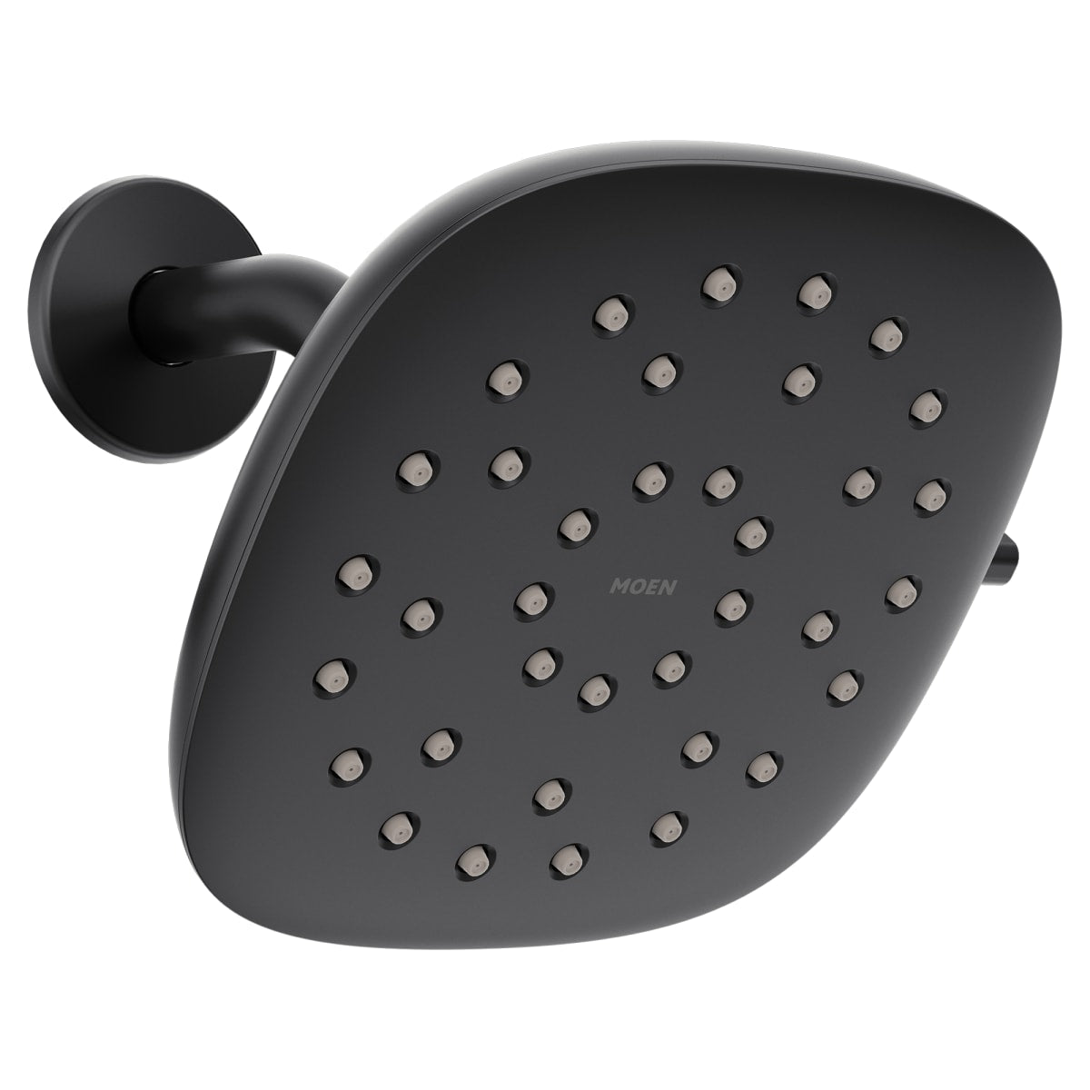 MOEN Moen 220R5EPBL Verso Matte Black Infinite 7 Diameter Spray Head Rainshower