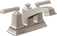 MOEN Moen 6010SRN Boardwalk Two Handle Centerset Bathroom Sink Faucet in Spot Resist Brushed Nickel