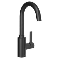 MOEN Moen 5882BL Genta LX Single Handle Bar Faucet in Matte Black