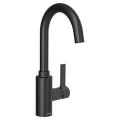 MOEN Moen 5882BL Genta LX Single Handle Bar Faucet in Matte Black