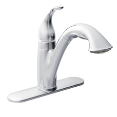 MOEN Moen 67545C Camerist Single Handle Pull Out Kitchen Faucet in Chrome
