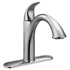 MOEN Moen 67545C Camerist Single Handle Pull Out Kitchen Faucet in Chrome