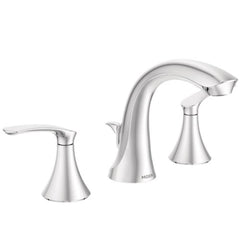 MOEN Moen 5011 Seena Two Handle Widespread Bathroom Sink Faucet in Chrome