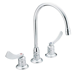 MOEN Moen 8225SMF15 M-DURA Two Handle Widespread Bathroom Sink Faucet in Polished Chrome