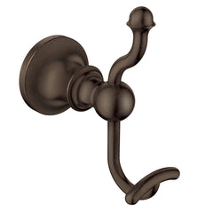 MOEN Moen DN4403ORB Vale Double Robe Hook in Oil Rubbed Bronze