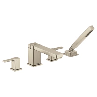 MOEN Moen TS914BN Two-Handle Roman Tub Faucet with Hand Shower