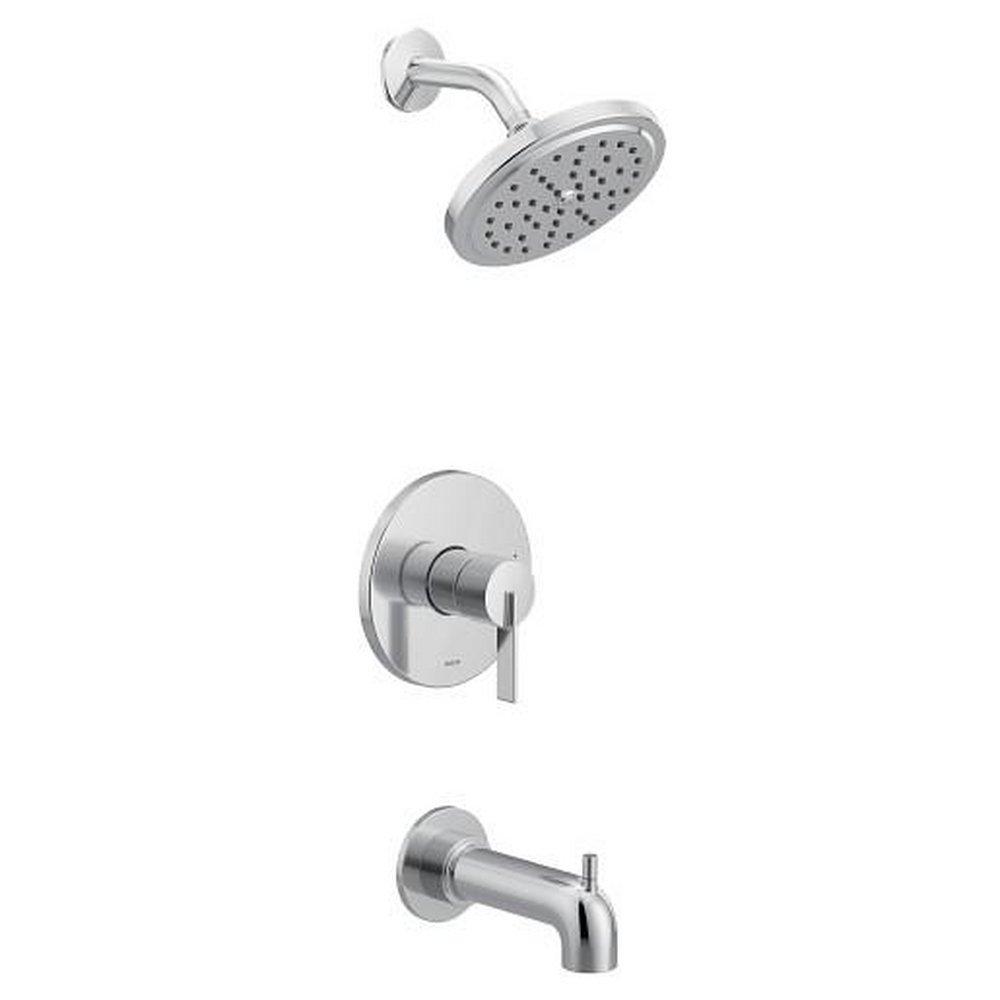MOEN Moen UT2263EP Cia One Handle Single Function Bathtub & Shower Faucet in Chrome (Trim Only)