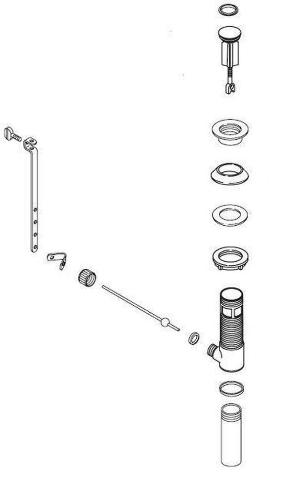 KOHLER 1037023-BN BATH DRAINS & PARTS