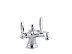 KOHLER KOHLER 10579-4-CP Bancroft Two Handle Monoblock Bathroom Sink Faucet in Polished Chrome