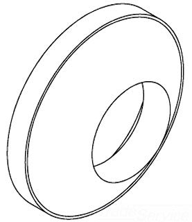 KOHLER Kohler 1037307 Rubber Tank Gasket for K-503
