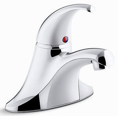 KOHLER Kohler 15199-4NDRA-CP Coralais Single Handle Centerset Bathroom Sink Faucet in Polished Chrome