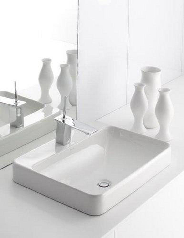 KOHLER KOHLER 2660-1-0 Vox 23 x 18-1/8 in. Rectangular Dual Mount Bathroom Sink in White