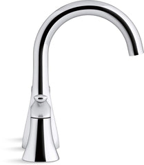KOHLER KOHLER 27390-4-CP Simplice Two Handle Widespread Bathroom Sink Faucet in Polished Chrome
