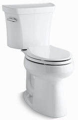 KOHLER Kohler 3889-0 Highline 1.28 gpf Elongated Two Piece Toilet