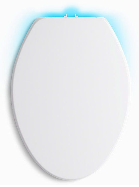 KOHLER Kohler 5588-0 Purefresh Elongated Closed Front Toilet Seat in White