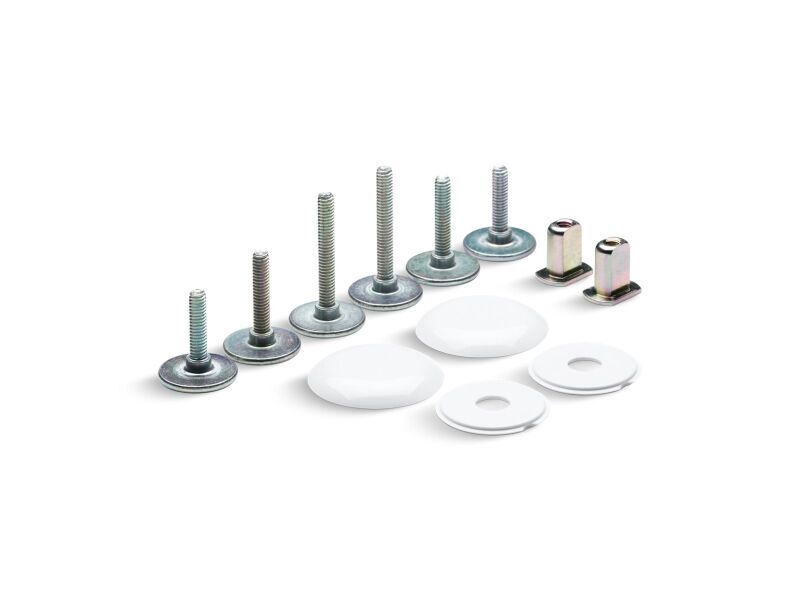 KOHLER Kohler 5420-0 Clean Caps Metal Bolt Cap in White