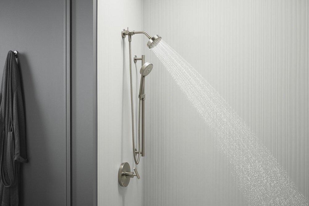 KOHLER Kohler 72419-G-BN Awaken Multi Function Showerhead in Vibrant Brushed Nickel