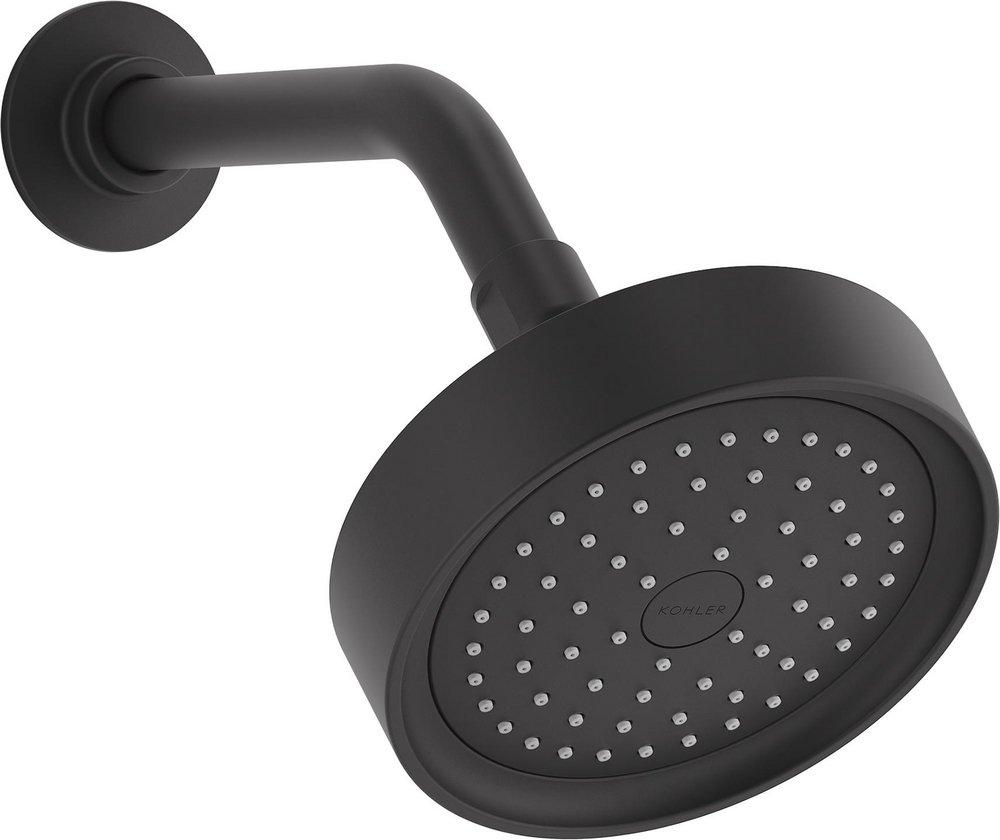 KOHLER KOHLER 965-AK-BL Purist Single Function Showerhead in Matte Black