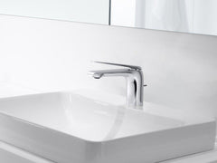 KOHLER Kohler 97345-4-CP Avid Single Handle Monoblock Bathroom Sink Faucet In Polished Chrome