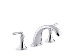 KOHLER KOHLER T398-4-CP Devonshire Two Handle Roman Tub Faucet in Polished Chrome (Trim Only)