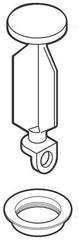 MOEN Moen 10709BN Plug and Cap Non-Metallic Drain Assembly