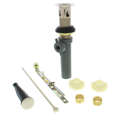 MOEN Moen 40225BN Cleveland Faucet Cornerstone Two-Handle Low Arc Bathroom Faucet (Brushed Nickel)
