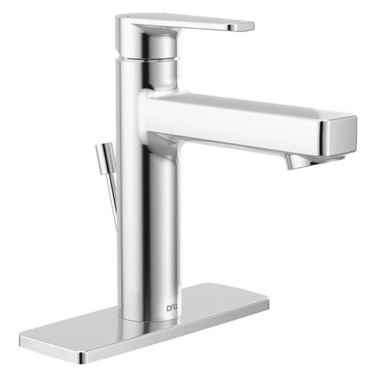 MOEN Moen 40051 Slate Single Handle Bathroom Faucet (Chrome)